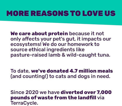 I and love and you Naked Essentials Dry Dog Food - Lamb + Bison - High Protein, Real Meat, No Fillers, Prebiotics + Probiotics, 11lb Bag