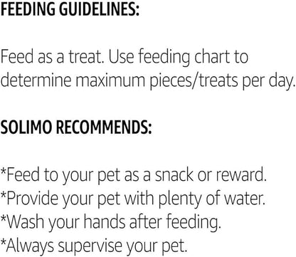 Amazon Brand - Solimo Chicken Jerky Dog Treats, 2 pounds (Packaging May Vary) (Pack of 2)