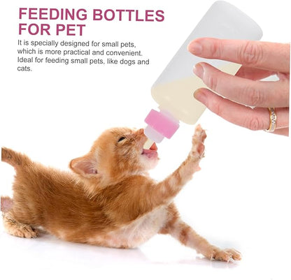 Yardwe Small Cat Milk Bottle Pet Feeder Bottle Reusable Nursing Pet Nursing Feeder