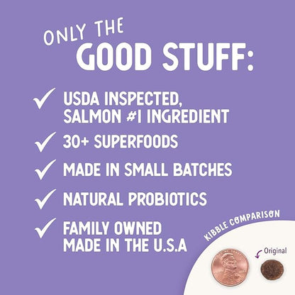 Health Extension Grain Free Salmon & Sweet Potato Dry Dog Food - 30+ Superfoods and Probiotics for All Life Stages (4 lb)