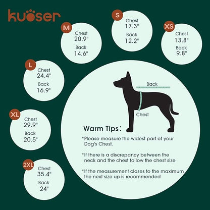 Kuoser Recovery Suit for Large Dogs After Surgery, Long Sleeve Dog Surgery Recovery Suit, Dog Onesie for Abdominal Wounds Skin Disease, Purple XL