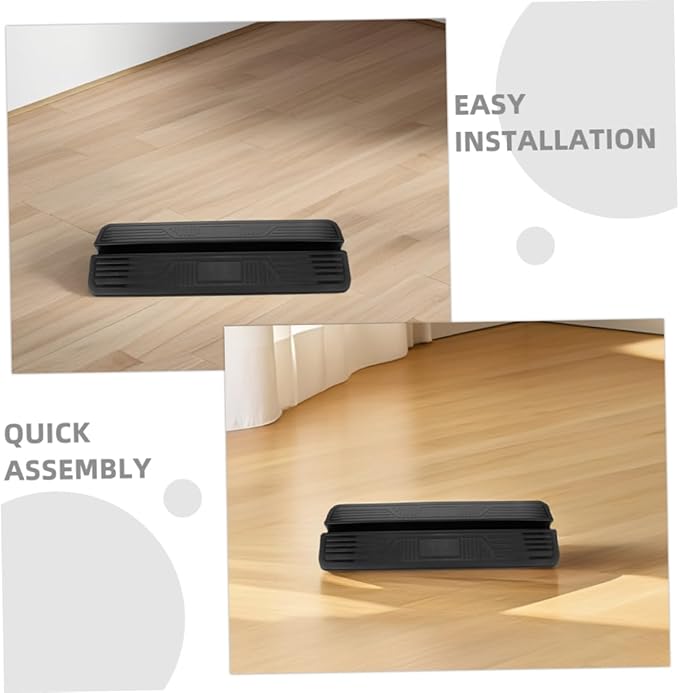 Gadpiparty 2Pcs Adjustable Pet Gate Ramp with Antitripping Easy Installation for Indoor Use Suitable for Small Medium Large Dogs Dual Functionality for Home Safety