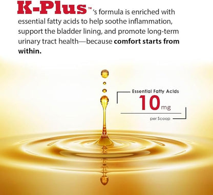 K-Plus Potassium Gluconate Renal Gel Plus Cranberry and EPA for Dogs and Cats - Veterinarian Approved Renal Supplement - Supports Potassium Balance - (6 Pack, Gel)