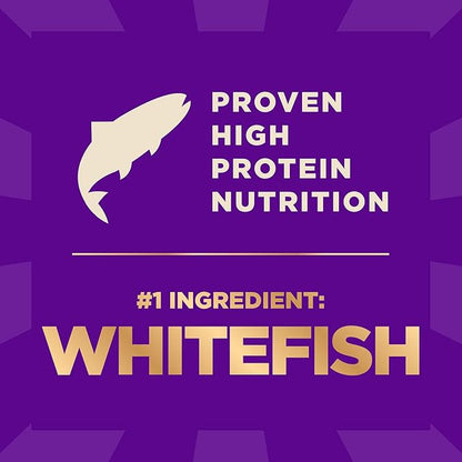 Wellness CORE+ Adult Dry Dog Food with Freeze Dried Pieces, Grain Free Kibble+, Natural, High Protein, Chicken Free, Whitefish, Herring, and Salmon Recipe, 18 lb Bag
