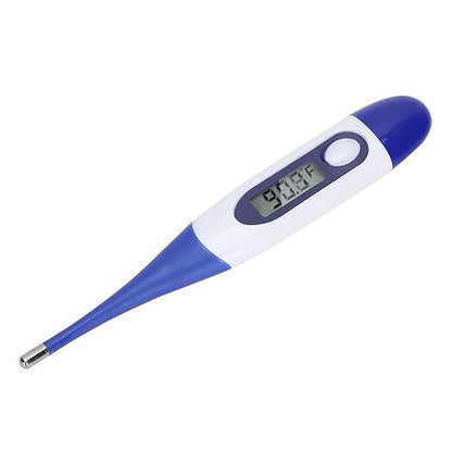 Portable Livestock Pet Thermometer with Electronic Display, Accurate Measurement for Pigs, Cats & Dogs, Included