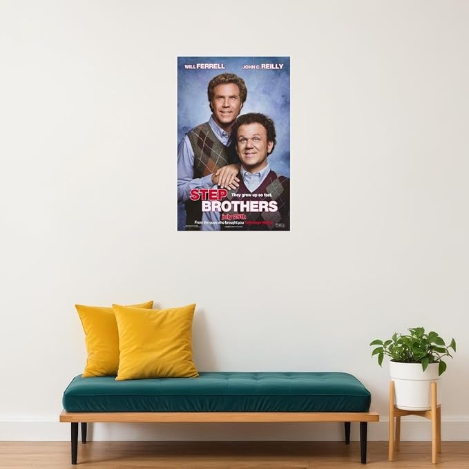 Rectify the Race Step Brothers Movie Will Ferrell John C. Reilly Mary Steenburgen 24x36 Poster