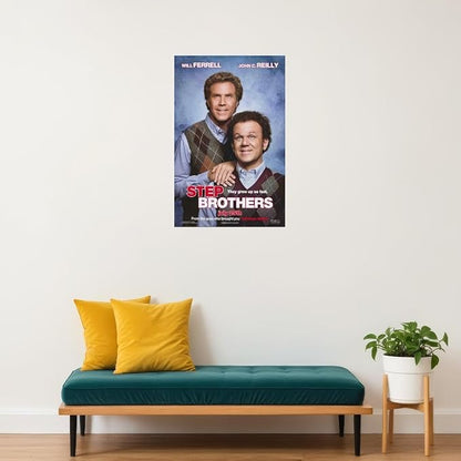 Rectify the Race Step Brothers Movie Will Ferrell John C. Reilly Mary Steenburgen 18x24 Poster