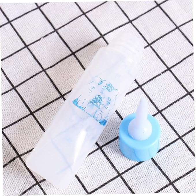 Toddmomy 2pcs Pet Nursing Bottles for Animals Food-Grade Hamster Feeders with Scale Design Portable Milk Feeders for Kittens Puppies and Pets