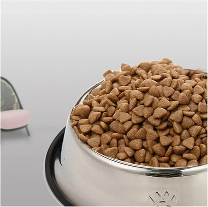 Cat Feeding Stainless Steel Pet Bowl Feed Bowls Multi-Specification Dog Feeder Supplies(ACH185)