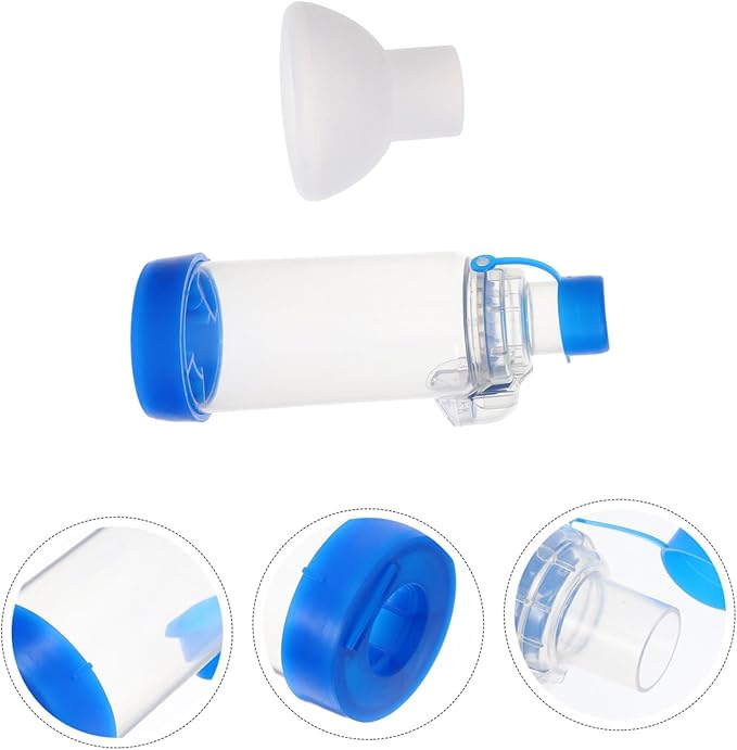 Toyvian Feline and Canine Face Mask for Cough Relief Breathing Indicator Chamber for Cats and and Veterinary Use