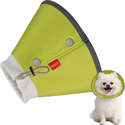 Dog Cone Collar Adjustable After Surgery, Comfortable Dogs Recovery Collar, Adjustable E Collar Alternative to Stop Licking, Protective Dog Neck Collar Plastic Practical