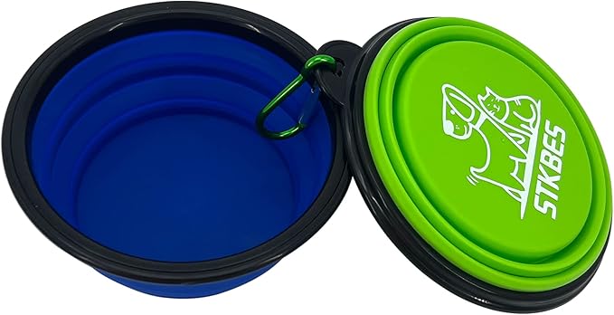 Collapsible Dog Bowl, 6 Pack, Portable, Safe, Reusable, Suitable for Indoor and Outdoor Use