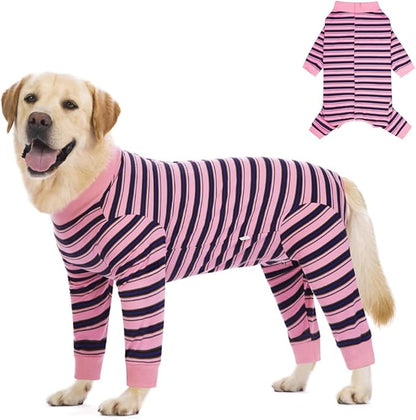 FEimaX Dog Recovery Suit After Surgery, Pet Abdominal Wounds Post Surgical Shirt for Dogs Cats, Puppy Spay Neuter Prevent Licking Onesie Alternative Bandages E-Collar & Cone