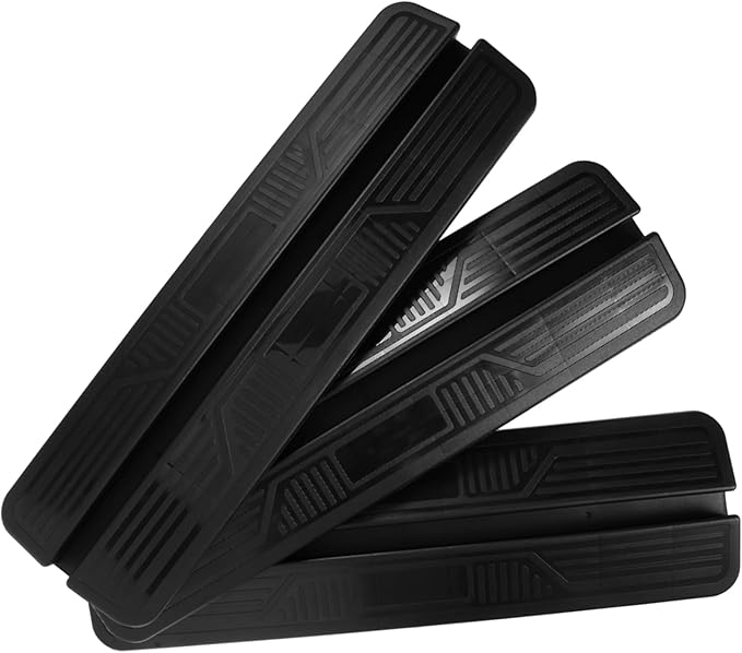 Yardwe 3Pcs Ramp for Dogs and Slip Sill Ramp for Home Steps Lightweight and Portable Safety for Doorway Access