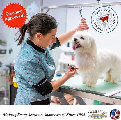 Showseason Blueberry-Coconut Pet Face Foam Cleanser for Dogs and Cats 8.5 oz. | No Rinsing Required, Easy Cleaning, Biodegradable and Non-Toxic, Made in The USA