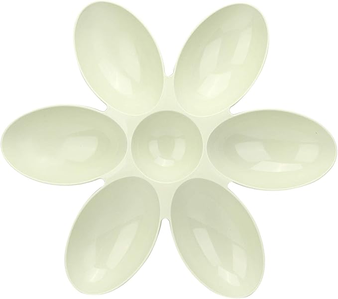 Cat Water Bowl Multiple Case Food Feeder Water Feeding Bowl Six Petals Plastic Feeder Puppy Food Dispenser Bowls for Cats Dogs(Green)
