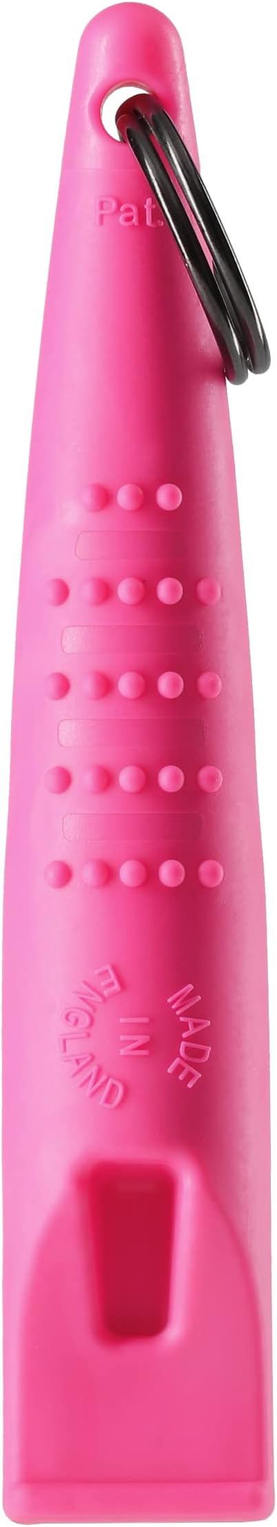ACME Alpha 211.5 Professional Dog Training Whistle with Enhanced Ergonomic Grip. BPA-Free Plastic. 110 dBA. Long Range. Standardized Frequency. Weatherproof. Made in the UK (Day Glow Pink)