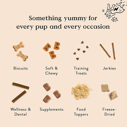 Bocce's Bakery Puppy Bac'n Nutty Training Treats for Dogs, Wheat-Free Dog Treats, Made with Real Ingredients, Baked in The USA, 3 oz