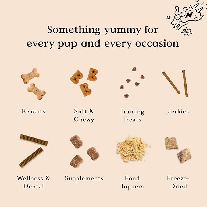 Bocce's Bakery Say Moo Beef & Cheddar Training Treats for Dogs, Wheat-Free Dog Treats, 6 oz Bag