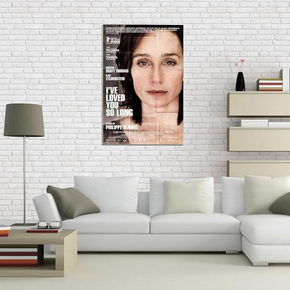 Black Empire I've Loved You So Long Movie Kristin Scott Thomas Laurent Gr Vill Room Decor Wall Art Print 18x24 Poster