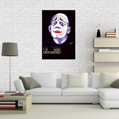 Black Empire He Who Gets Slapped Movie Lon Chaney Sr. Norma Shearer John Room Decor Wall Art Print 18x24 Poster
