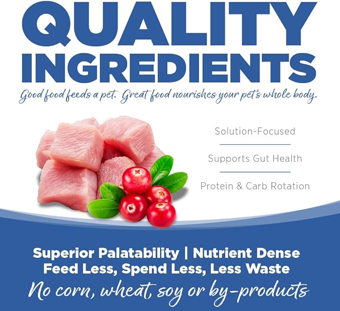 NutriSource Pure Vita Turkey & Cranberry Dog Food, 4LB