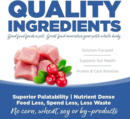 NutriSource Pure Vita Turkey & Cranberry Dog Food, 12LB