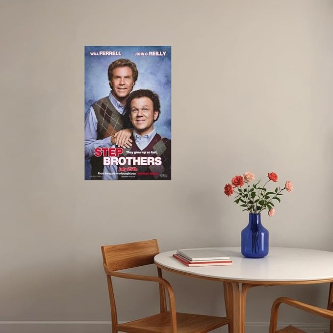Rectify the Race Step Brothers Movie Will Ferrell John C. Reilly Mary Steenburgen 12x16 Poster