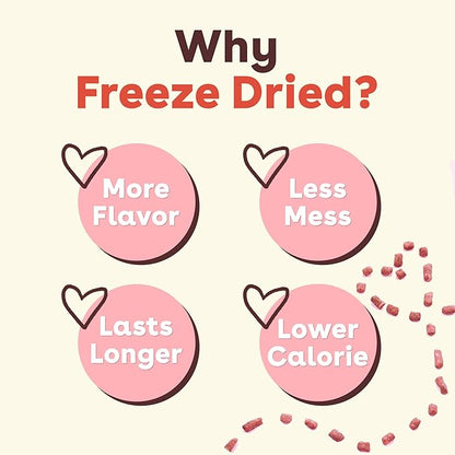 Pupford Freeze Dried Training Treats for Dogs & Puppies, 225+ Three Ingredient Bites (Beef Liver, 2 oz)