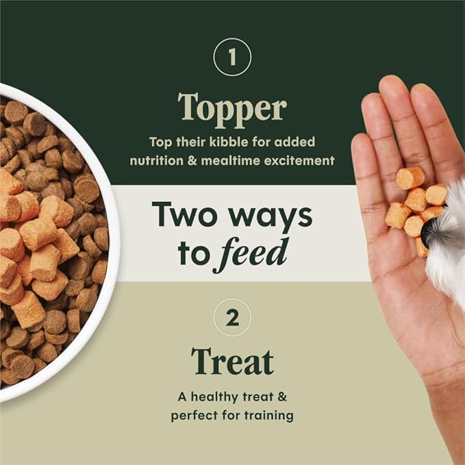 Instinct RawBoost Functional Mixers, Freeze Dried Dog Food Topper, Grain-Free, Real Chicken - Gut Health, 23 oz. Bag
