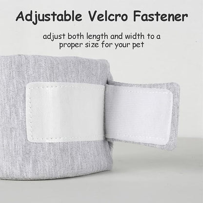Cat Neck Brace Cover - Adjustable Elizabethan Collar for Post-Surgery Recovery Anti-Lick Wound Protective Cervical Cone for Small Medium Large Dogs Cats (Neck Girth 7.5-15.0" Depth5.1