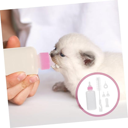 Pet Nursing Bottle for Puppy Kitten Small Pet Feeding Milk Replacer Silicone Bottle Kit
