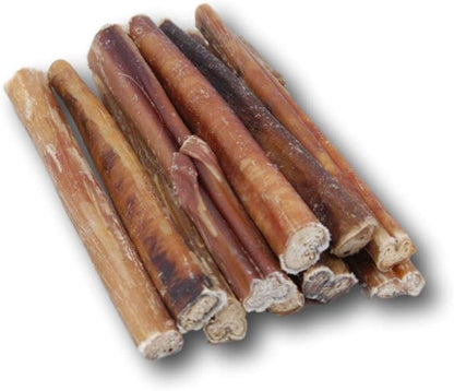 Top Dog Chews 6” Bully Sticks –100% Natural, Grass-Fed Beef from Free-Ranging Cattle, 25 Pack, Long Lasting Dog Treats. Ideal for Chewing, Healthy Teeth & Gums