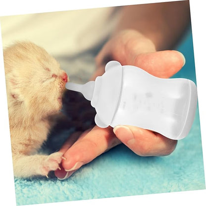 Sosoport Pet Feeding Bottle Milk Feeder for Cats Dogs and Small Animals Design for Convenient Feeding for Puppies and Kittens
