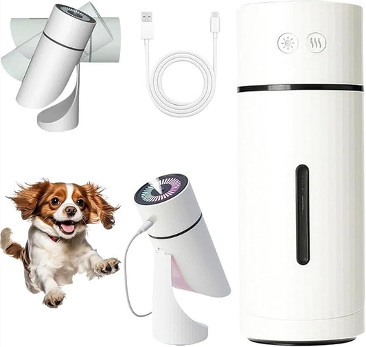 2.0 Dog Humidifier, Dog Humidifiers with Whisper-Quiet/90° Adjustable Mist, 2025 Upgraded 2.0 Humidifier for Collapsed Trachea Small Dogs,Portable PetHumidifier for Cough Relief & Respiratory Health