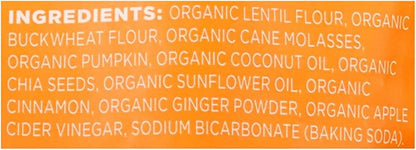 Amazon Brand - Wag Expedition Human Grade Organic Biscuits Dog Treats, Non-GMO, Pumpkin & Chia Seed, 10 oz, Pack of 1