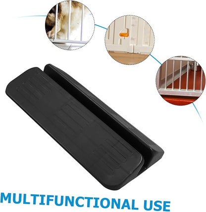 UPKOCH Pet Gate Kick Plate Kick Safety Door Guardrail for Indoor Use Easy Installation Versatile Barrier for Dogs and Cats Black