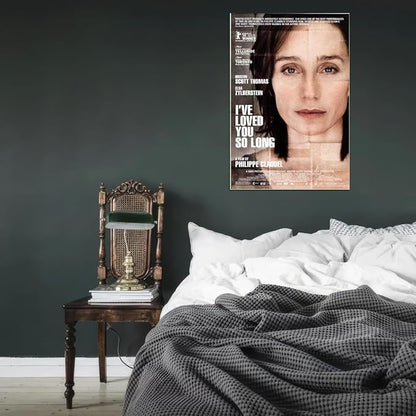Black Empire I've Loved You So Long Movie Kristin Scott Thomas Laurent Gr Vill Room Decor Wall Art Print 18x24 Poster