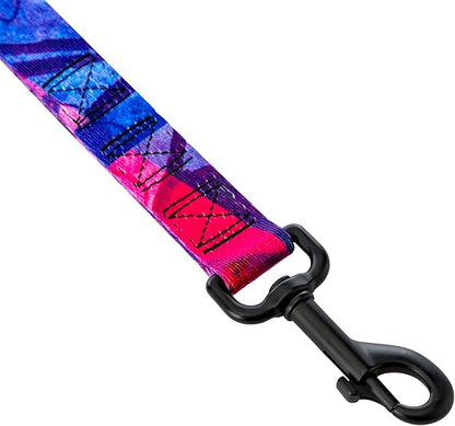 Wolfgang Heavy Duty Dog Leash, Pull-Tested for Walking & Training, Daydream Print, Dual Handle Large