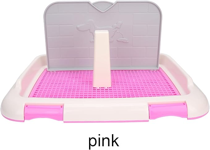Dog Toilet Pad, Dog Potty Tray V Dog Scheduled Urination Potty Tray Dog Toilet with 1 X Dog Toilet for Dog Toilet ()