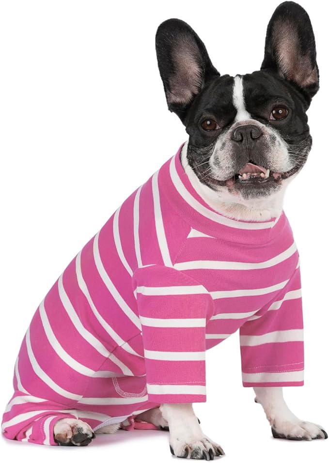 Dog Surgery Recovery Suit for Male/Female, Post-Op Shirt, Bodysuit, E-Collar & Cone Alternative, Anti-Licking Snugly Onesie