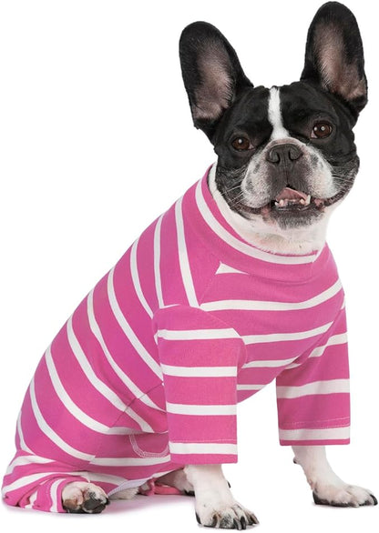 Dog Surgery Recovery Suit for Male/Female, Post-Op Shirt, Bodysuit, E-Collar & Cone Alternative, Anti-Licking Snugly Onesie