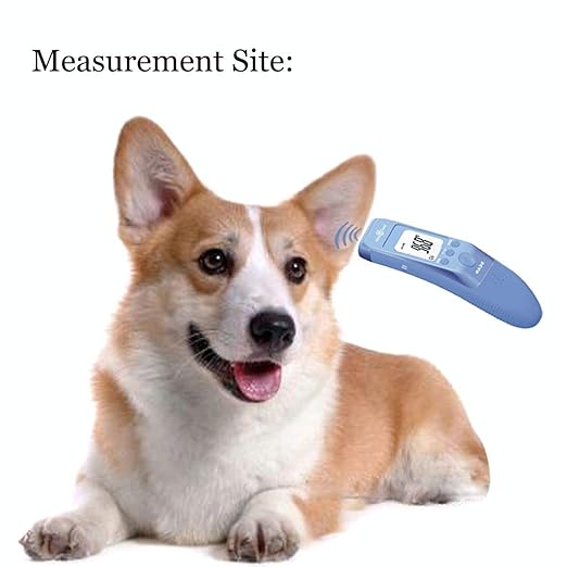 Non-Contact Pet Thermometer for Dogs, Classic, Fast Clinical, 3 Modes (Body, Object Surface, Room), Body Modes Accurately Measure Pet Ear Temperature, Muteable C/F Switchable