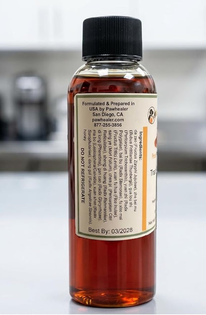 PawHealer Hound Honey: Trachea Soother Syrup - 150 ml (5 fl oz) - Natural Herbal Remedy for Symptoms of Collapsed Trachea - Tastes Good - Easy to Administer…