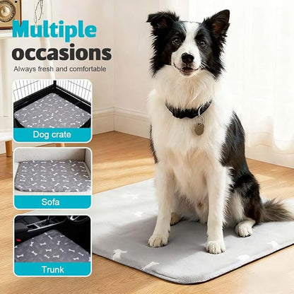 Puppy Pads for Dogs, 2026 New Washable Puppy Pads with Pheromones, Pee Pads for Dogs & Cats, Durable Leak-Proof & Anti-Slip Pet Training Pads for Home & Travel, Reusable (Red, 11.8" x 11.8")