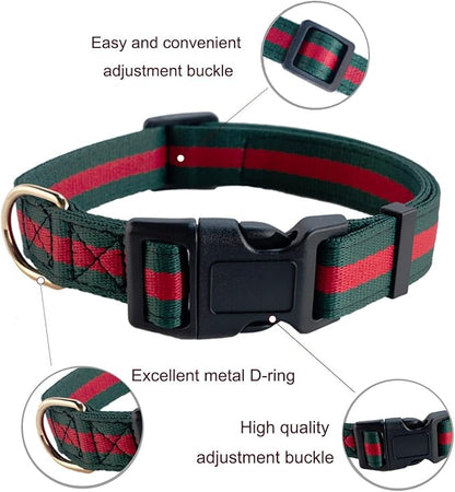 Premium Dog Collar,Safety and Durable Pet Collars，Luxury Fashion Dog Collar Gift for Large Dogs
