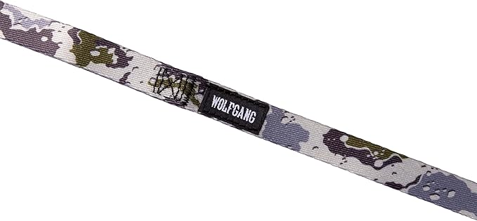 Wolfgang Heavy Duty Dog Leash, Pull-Tested for Walking & Training, Hideout Print, Small