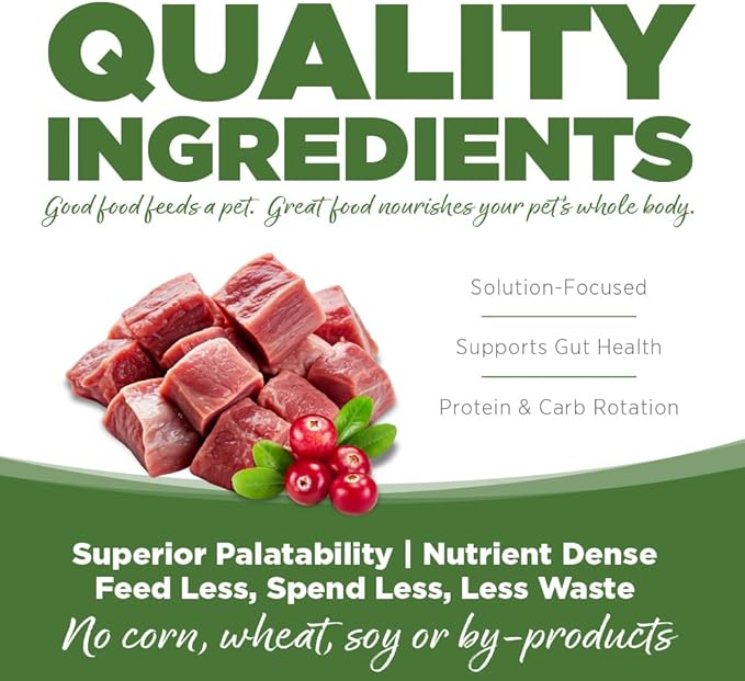 NutriSource Pure Vita Duck & Cranberry Dog Food, 4LB