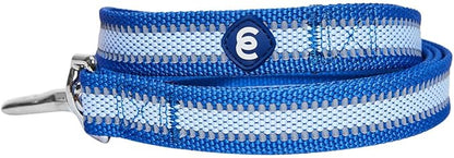 Blueberry Pet Essentials Reflective Back to Basics Matching Dog Harness and Leash Set, Navy Blue, Adjustable Harness with 5 ft Leash for Small Dogs