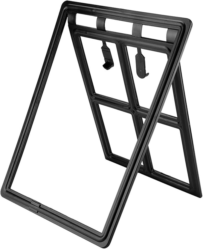 Pet Door, Sturdy Doggie Pet Door, Doggy Doggie Door, Screen Window Gate, Interior and Exterior Doors for Pet Lovers (XL Field Style)
